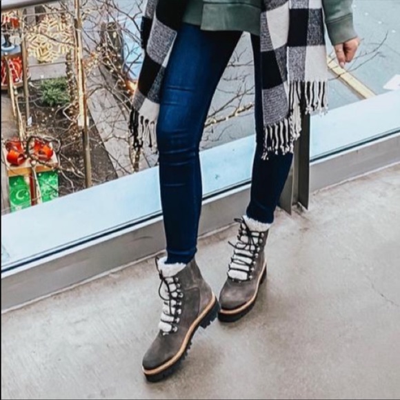 Marc Fisher Shoes - ❌❌SOLD❌❌🆕Marc Fisher 6.5 GREY Izzie Hiking Boots
